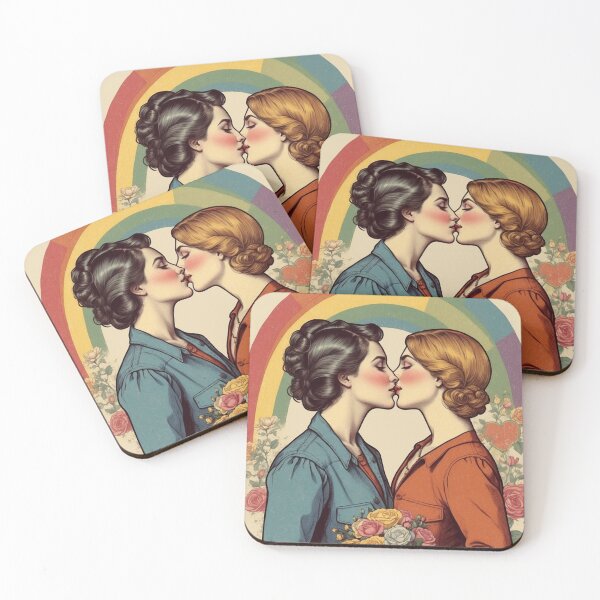Item preview, Lesbian Vintage, Lesbian Velentine's Day  designed and sold by Mandala108.