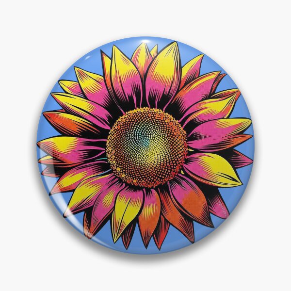 Item preview, Sunflower Pop Art designed and sold by FunnehGacha.