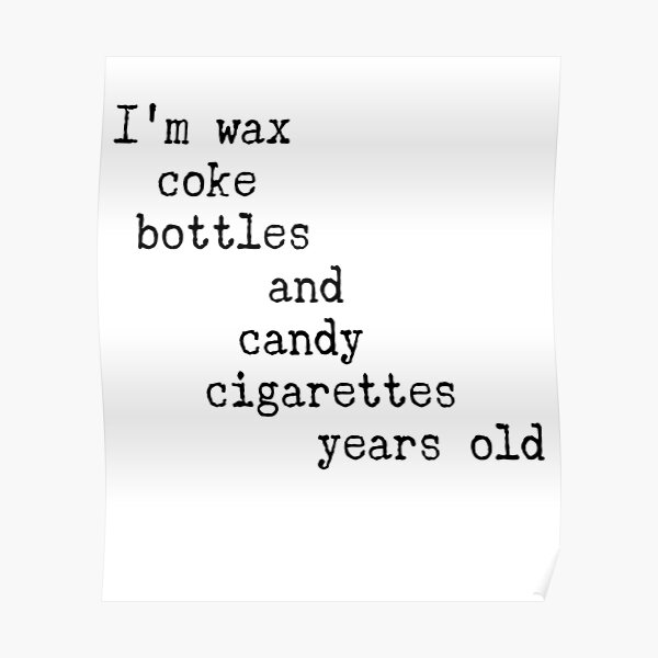 Candy Cigarettes Posters Redbubble