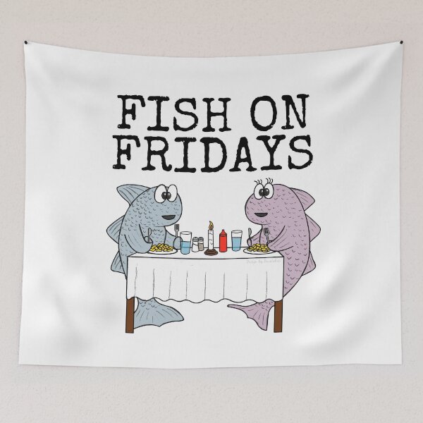 Item preview, Fish On Fridays, Fish Supper Funny designed and sold by doodlerob.