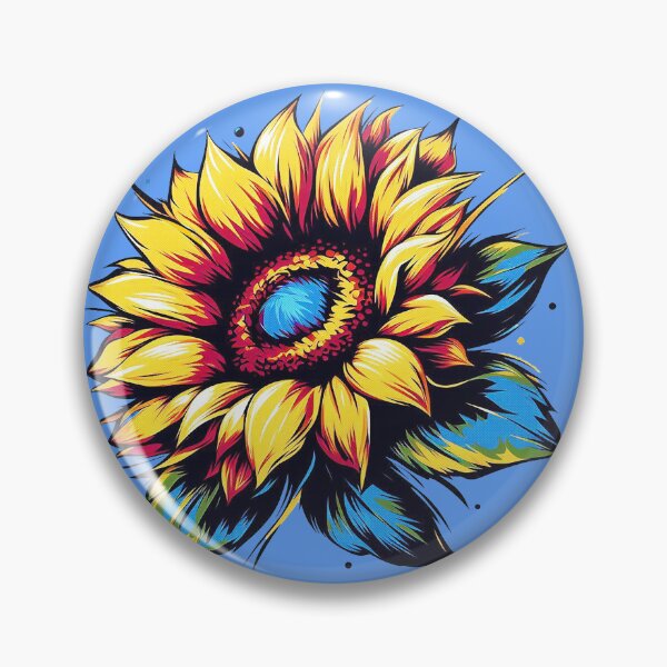 Item preview, Sunflower Pop Art designed and sold by FunnehGacha.