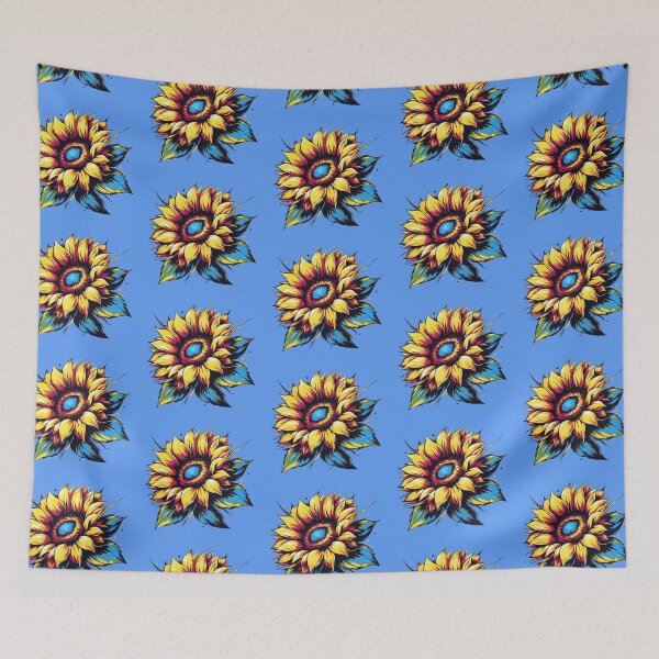 Item preview, Sunflower Pop Art designed and sold by FunnehGacha.