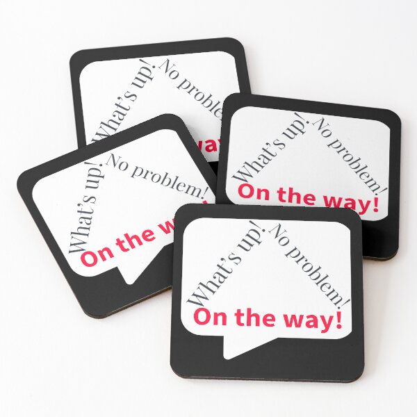 Item preview, what's up, no problem, on the way! designed and sold by DesignsMjB.