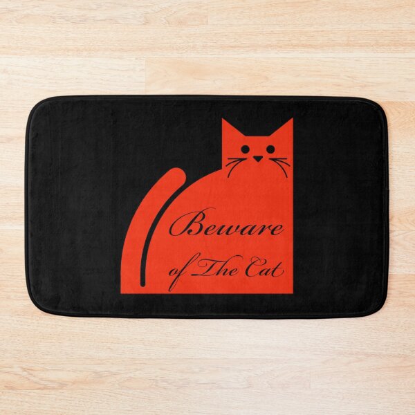 Item preview, Beware of The Cat Tshirt Sticker Cap designed and sold by DesignsMjB.
