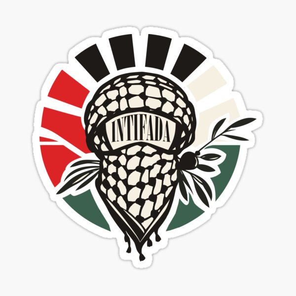 Item preview, Globalize Intifada Keffiyeh Palestine Flag Olive Tree designed and sold by Slice Of Seed.