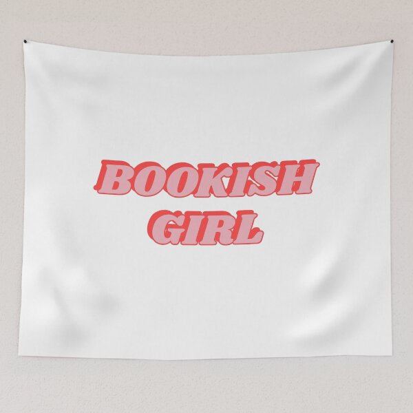 Item preview, Red And Pink Bookish Girl designed and sold by Inspirationmotivation.