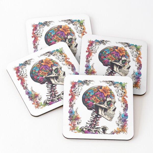 Item preview, Colorful Skeleton T-Shirt designed and sold by Quarkari.