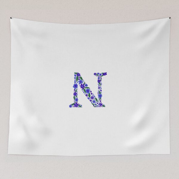 Item preview, Floral Letter N  designed and sold by FoxandCrow.