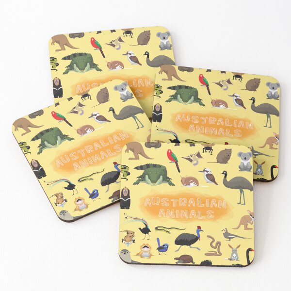 Item preview, Cute Animals Australian Set Collection designed and sold by SUPERHERON.