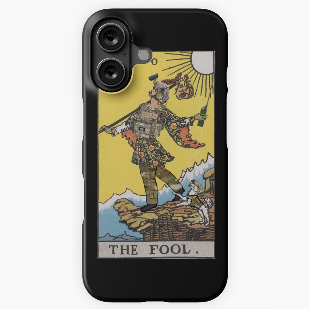 Vista previa del artículo con la obra «Funda rígida para iPhone», diseñado y vendido por GlitchedUser.