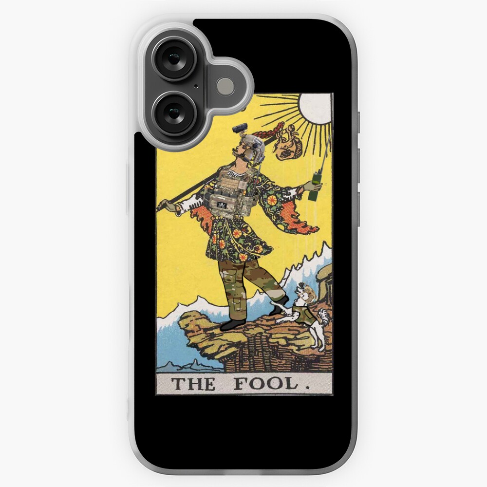 Vista previa del artículo con la obra «Funda blanda para iPhone», diseñado y vendido por GlitchedUser.