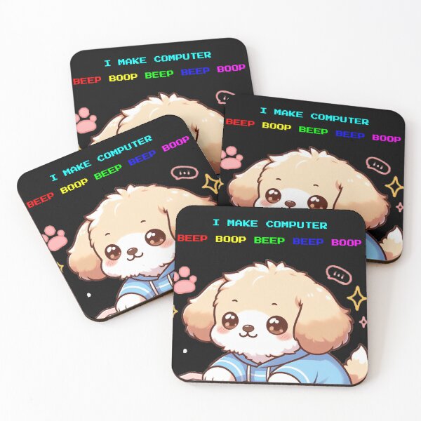 Item preview, I Are Programmer Anime Dog designed and sold by Echonn.