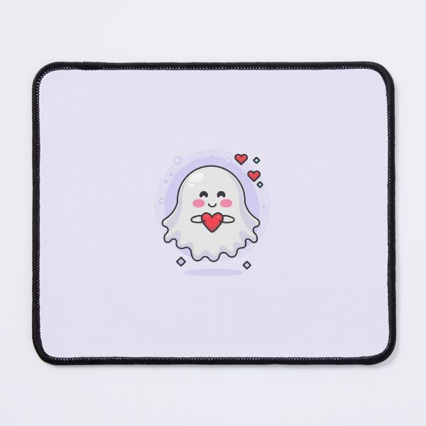 Item preview, A cute ghost and heart on Valentines Day designed and sold by WienMerch.