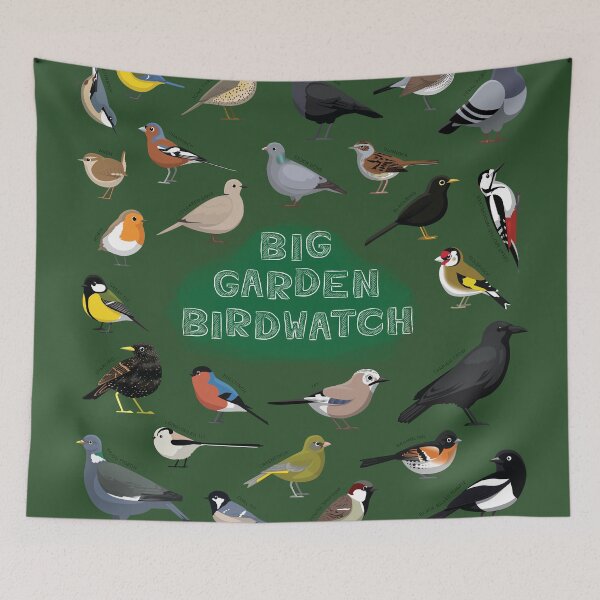 Item preview, Cute Bird Big Garden Birdwatch Set designed and sold by SUPERHERON.