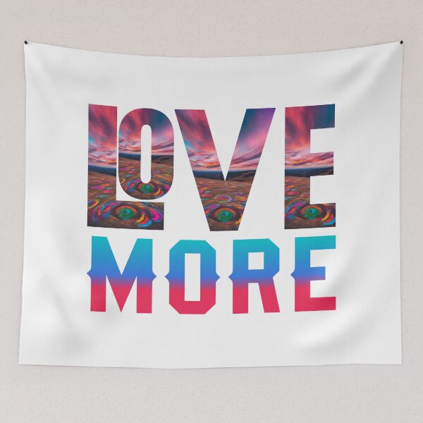 Item preview, Love More, Hello Valentine fantasy design designed and sold by Modern-Tropical.