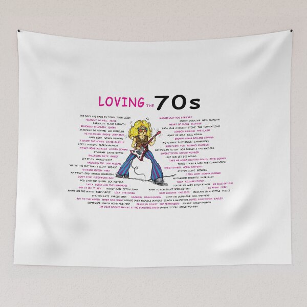 Item preview, I love the 70s designed and sold by dizzycatbiz.