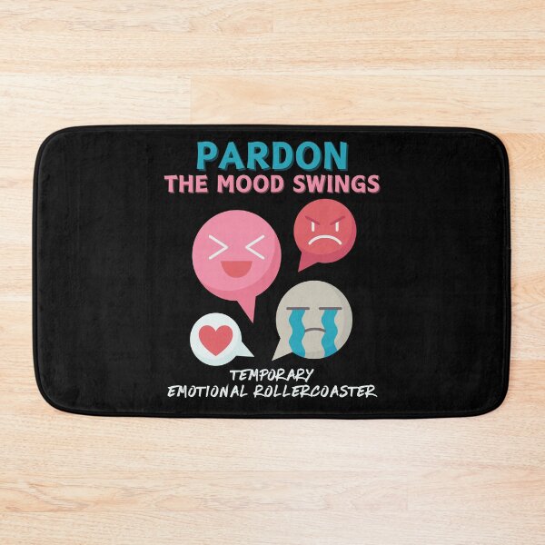 Item preview, Funny Mood Swings Emotional Rollercoaster Menstrual Cycle designed and sold by BunBuntheDog-.