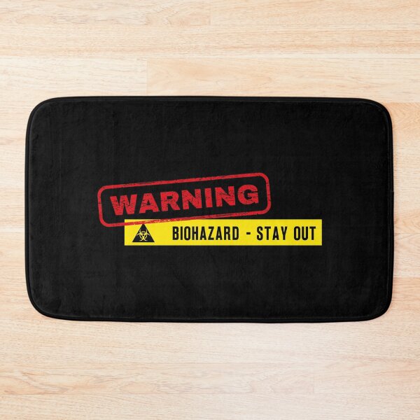 Item preview, Warning BIOHAZARD Stay Out designed and sold by Bennymp.