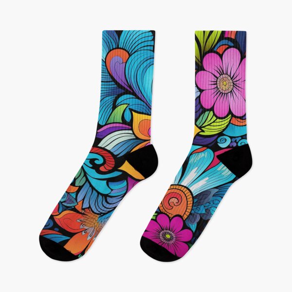 Item preview, Wonderful Vibrant Flowers Pattern #3 designed and sold by GrinGalore.
