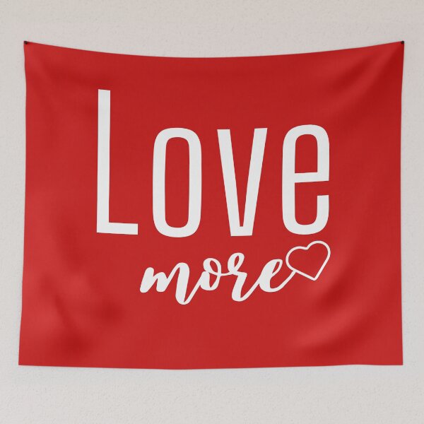 Item preview, Copy of Love More, Hello Valentine fantasy design designed and sold by Modern-Tropical.
