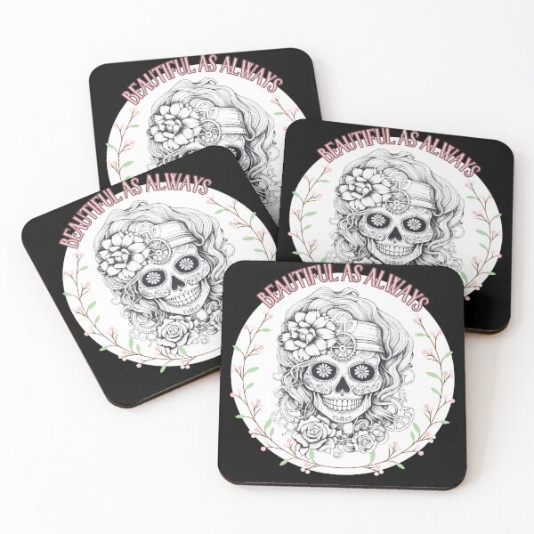 Item preview, beautiful as always - steampunk women skull designed and sold by Kate Made ART.