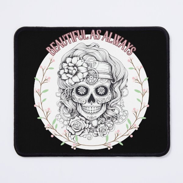 Item preview, beautiful as always - steampunk women skull designed and sold by Kate Made ART.