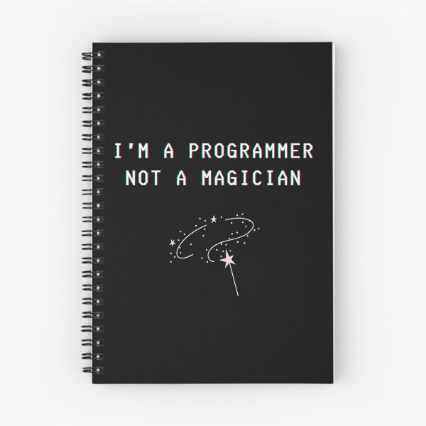 Item preview, I'm a programmer not a magician designed and sold by Kubala.