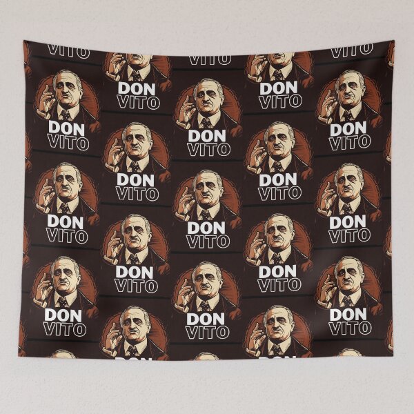 Item preview, Godfather Don Vito Illustration designed and sold by jonathannvn.