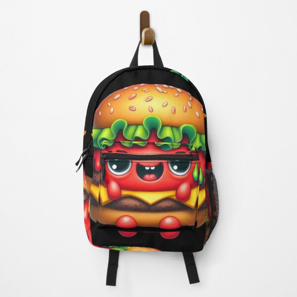 Item preview, Bun-tastic Chuckles: Adorable Burger Bliss designed and sold by AI-Only Creations.
