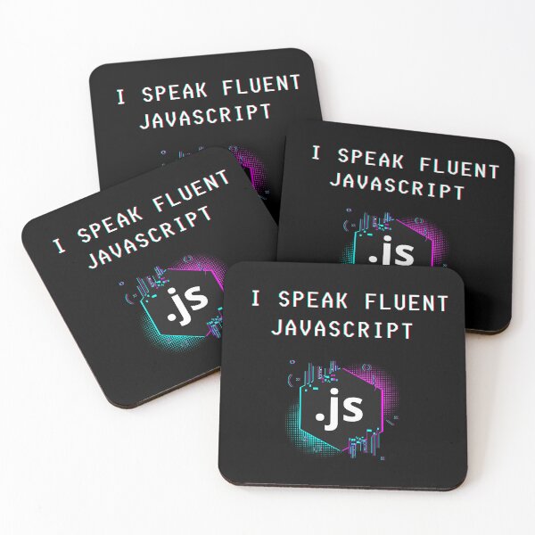 Item preview, I speak fluent javascript designed and sold by Kubala.