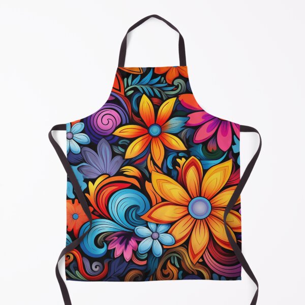 Item preview, Wonderful Vibrant Flowers Pattern #5 designed and sold by GrinGalore.
