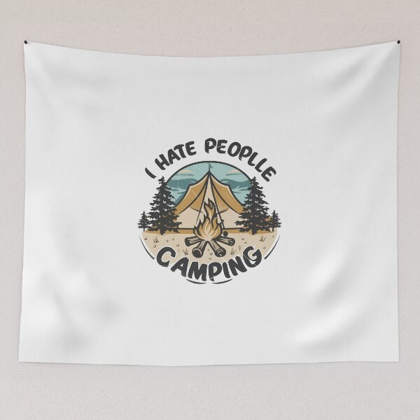 Item preview, i hate people camping designed and sold by rozar-nv.