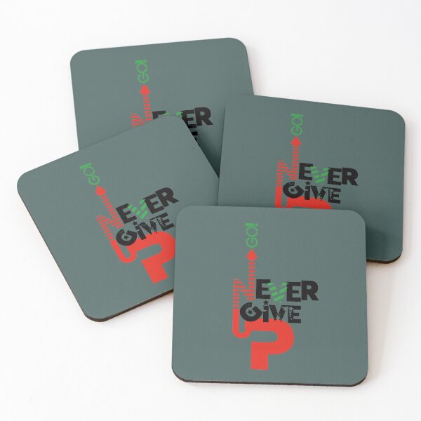 Item preview, Go! Never give up. designed and sold by hojeong-art.