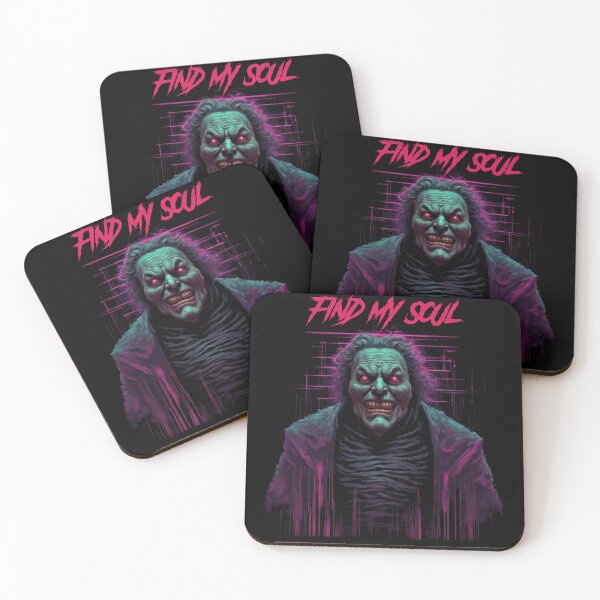 Item preview, Find my soul - synthwave cyberpunk designed and sold by GlitchGrotesque.