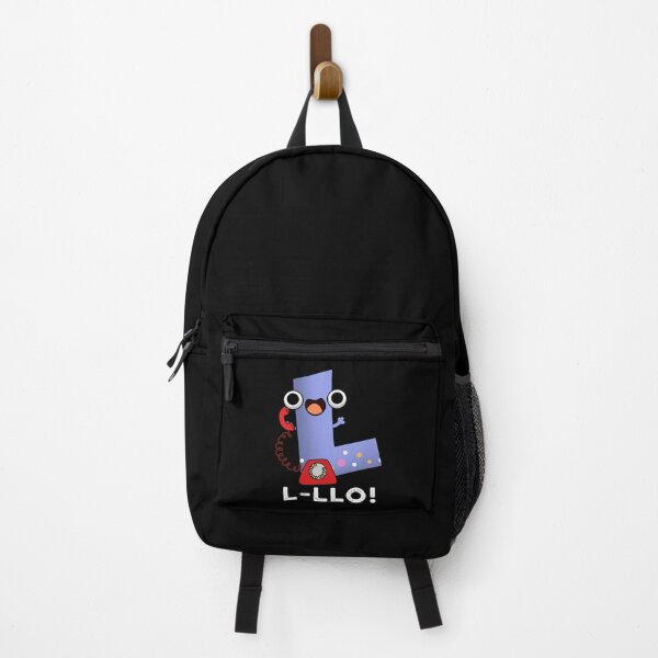 Item preview, L-llo Funny Letter L Pun (Dark BG) designed and sold by punnybone.