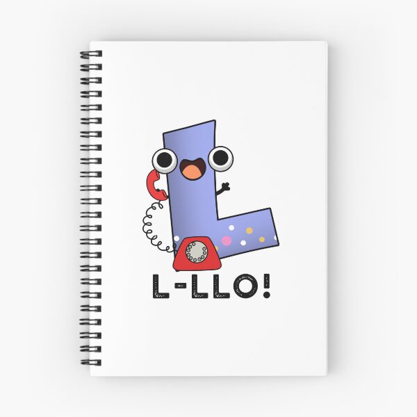 Item preview, L-llo Funny Letter L Pun  designed and sold by punnybone.