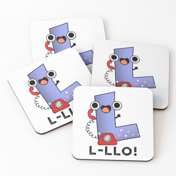 Item preview, L-llo Funny Letter L Pun  designed and sold by punnybone.