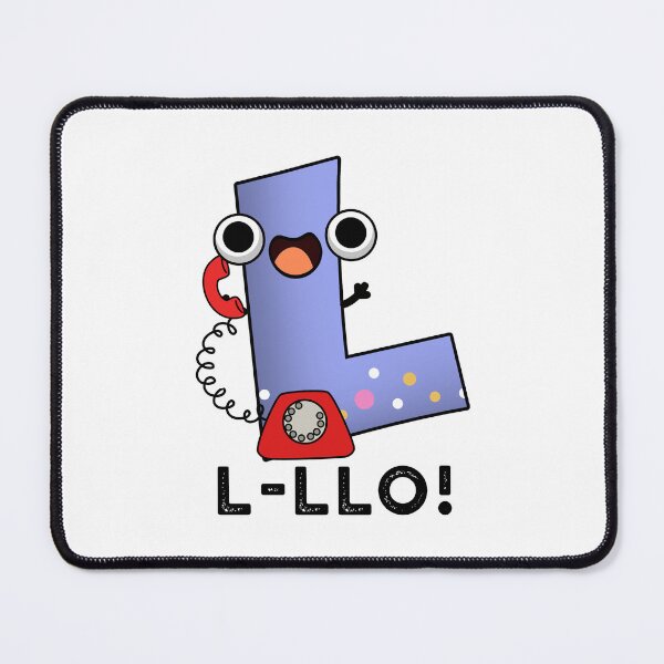 Item preview, L-llo Funny Letter L Pun designed and sold by punnybone.