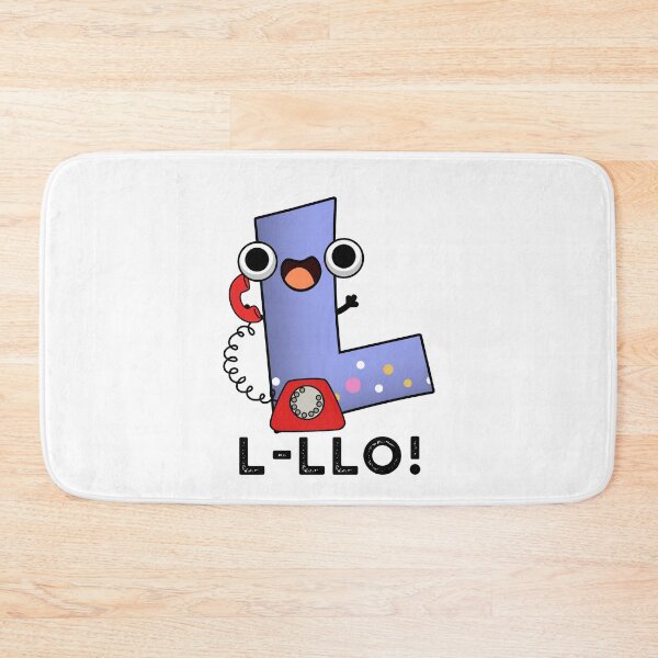 Item preview, L-llo Funny Letter L Pun  designed and sold by punnybone.