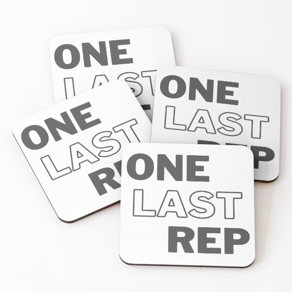 Item preview, One Last Rep Gym Design designed and sold by SwoleGear.