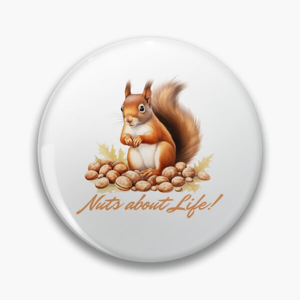 Item preview, Nuts About Life! Squirrel  designed and sold by AndyG066.