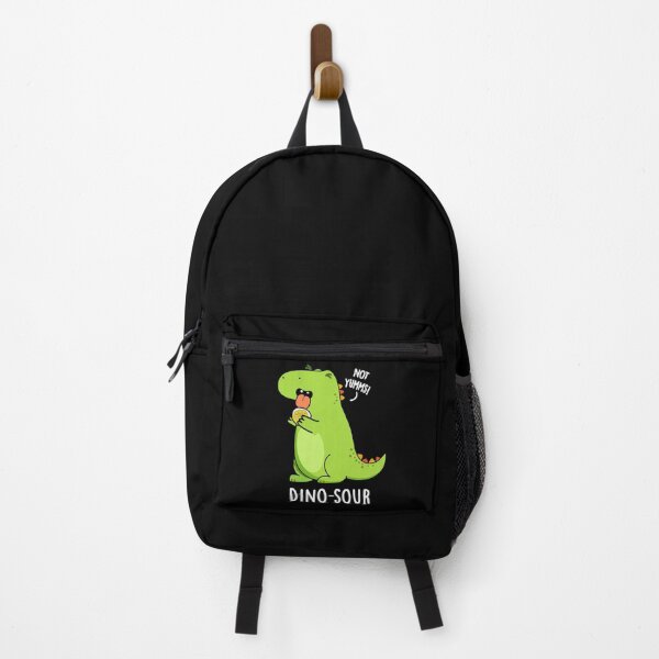 Item preview, Dino-sour Funny Dinosaur Pun (Dark BG) designed and sold by punnybone.
