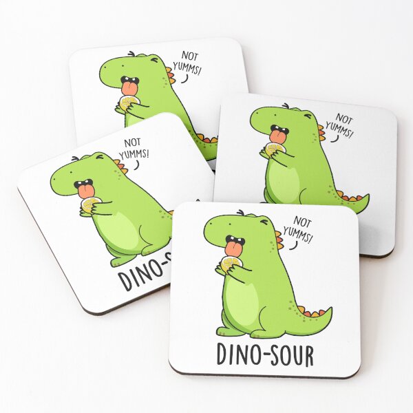 Item preview, Dino-sour Funny Dinosaur Pun  designed and sold by punnybone.