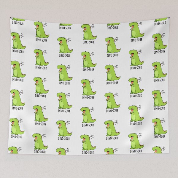 Item preview, Dino-sour Funny Dinosaur Pun  designed and sold by punnybone.