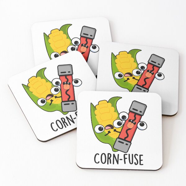 Item preview, Corn-fuse Funny Confused Pun designed and sold by punnybone.
