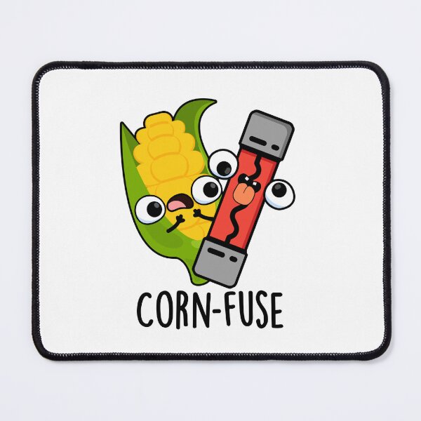 Item preview, Corn-fuse Funny Confused Pun designed and sold by punnybone.