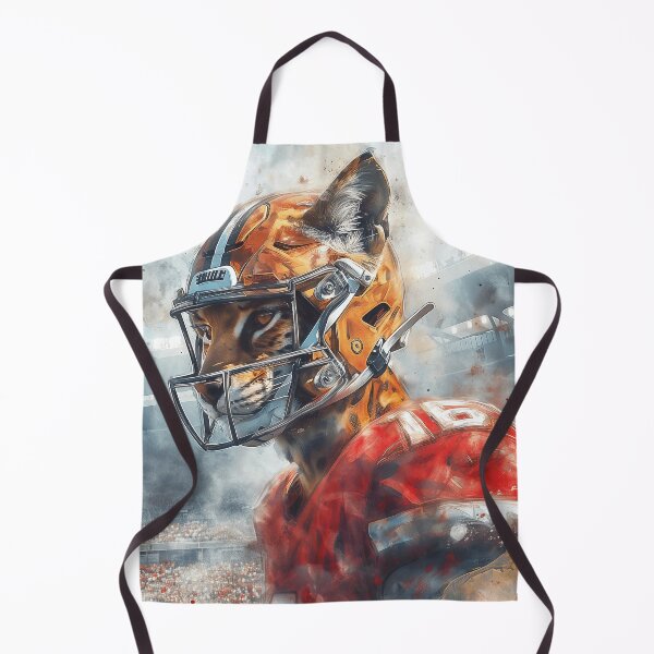 Item preview, Serval  as an American Football Player v3 designed and sold by Sp3ctrumOfColor.