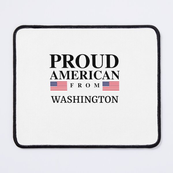Item preview, Proud American from Washington designed and sold by Anto59290.