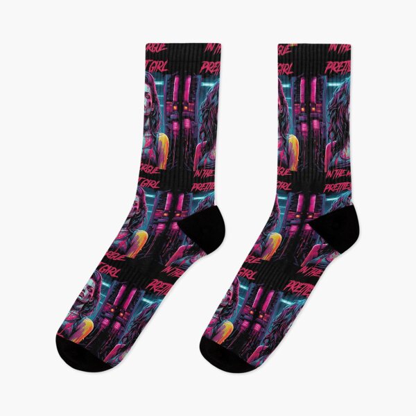 Item preview, Prettiest girl in the morgue - synthwave cyberpunk designed and sold by GlitchGrotesque.