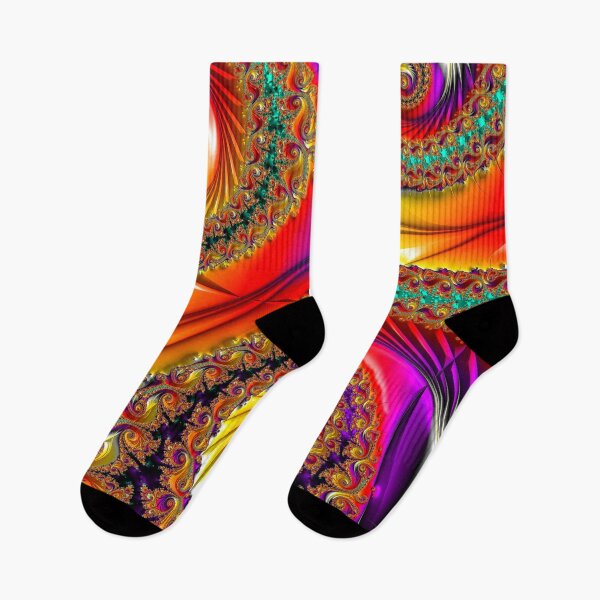Item preview, Vibrant Neon Rainbow Fractal Detail  011724 Design designed and sold by Warren Paul Harris.